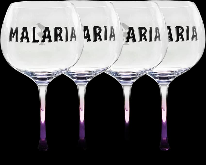 Taça Super Premium Malaria Gin x 4